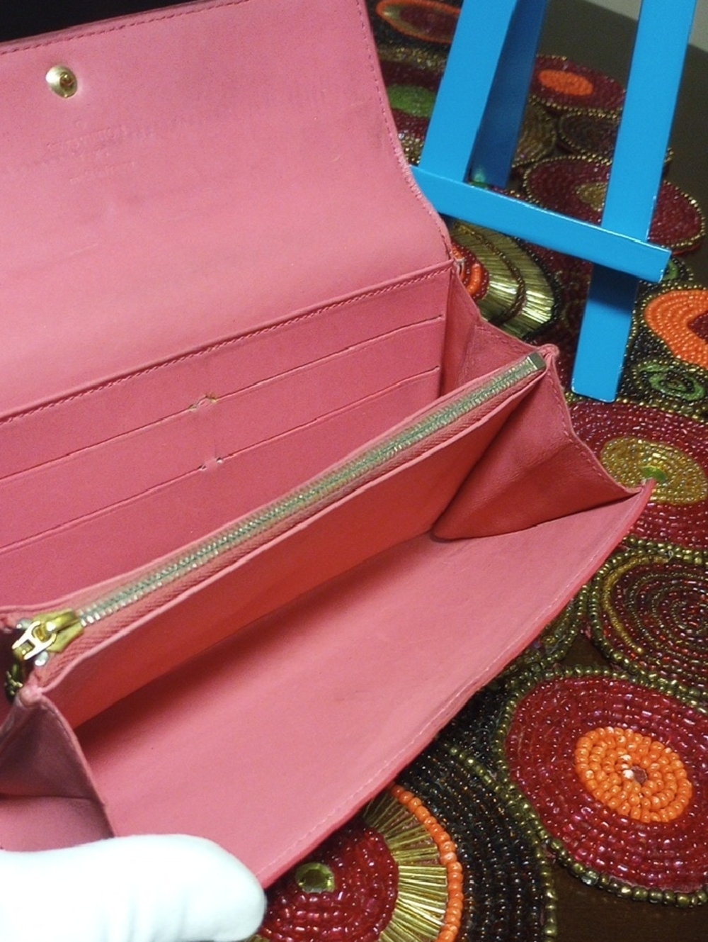 Louis Vuitton Monogram Wallet Fuschia - Picture 10 of 16